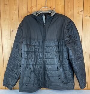 Woolrich Wool Insulation Jacket, Black - Size XL